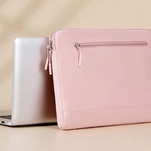 Waterproof 13 14 15.4 15.6 Inch Laptop Sleeve Case For HP DELL MacBook Air Pro, laptop case, MacBook air case, MacBook case, laptop bag Pink