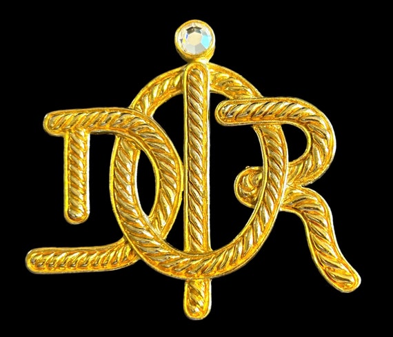 Christian dior logo brooch - Gem Christian dior logo brooch - Gem