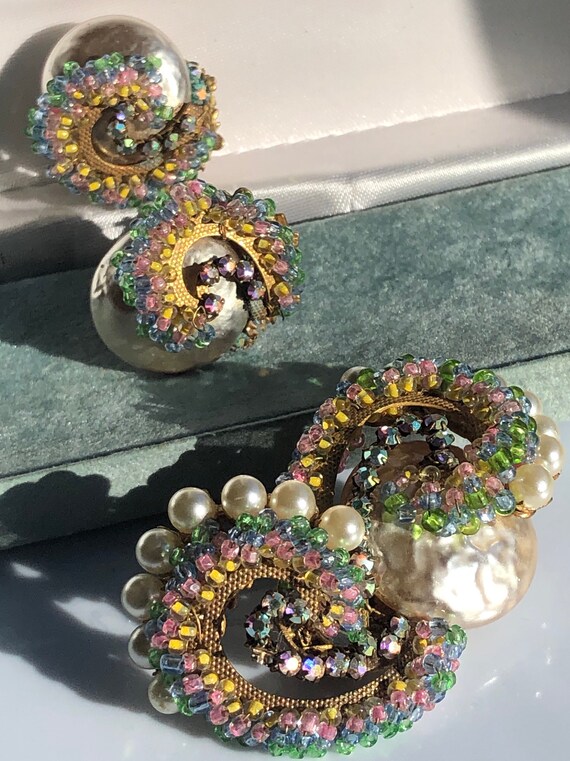 Exquisite Frank Hess old MIRIAM HASKELL Swirl Set… - image 3