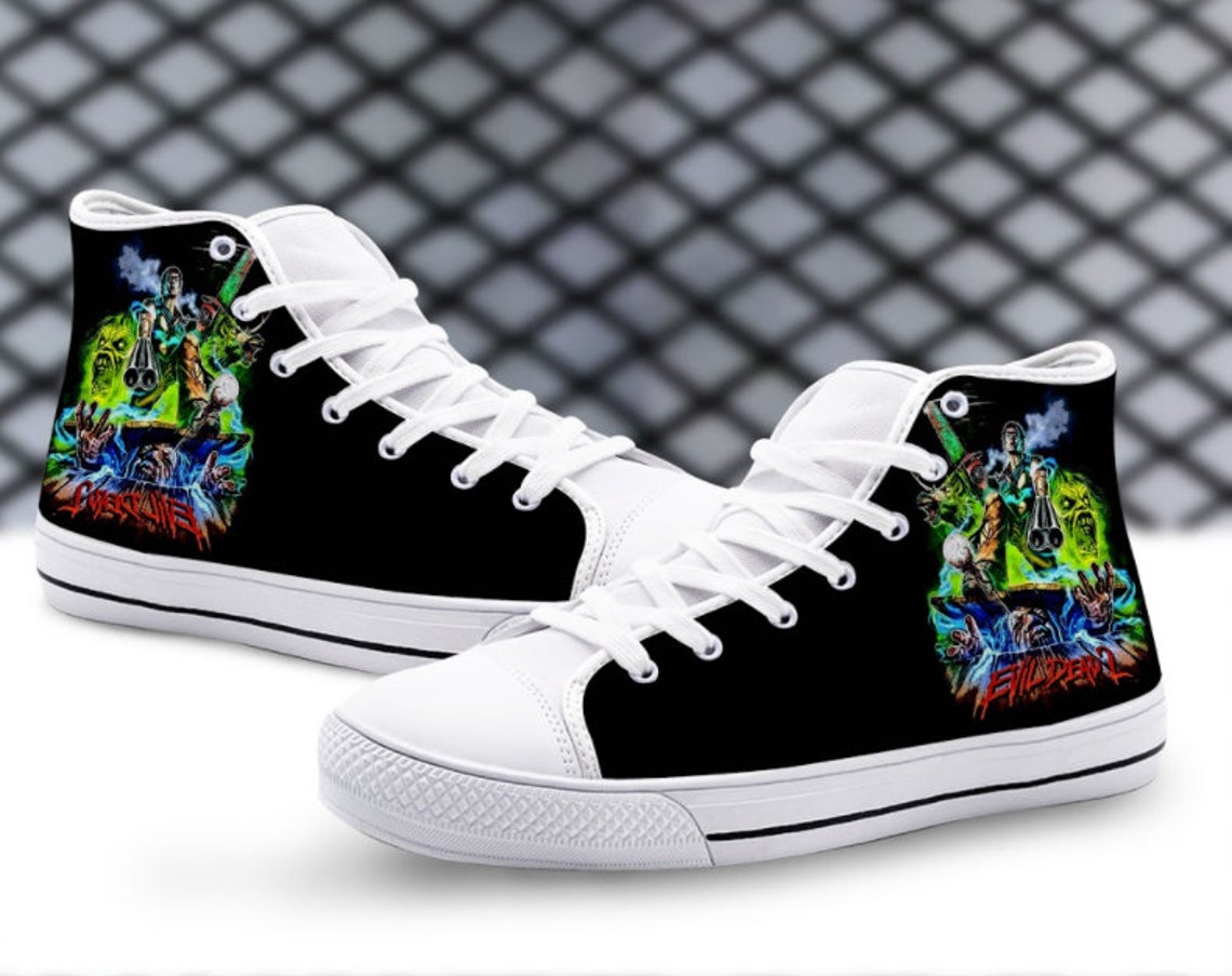 The Evil Dead Hight Top Canvas Shoes The Evil Dead High