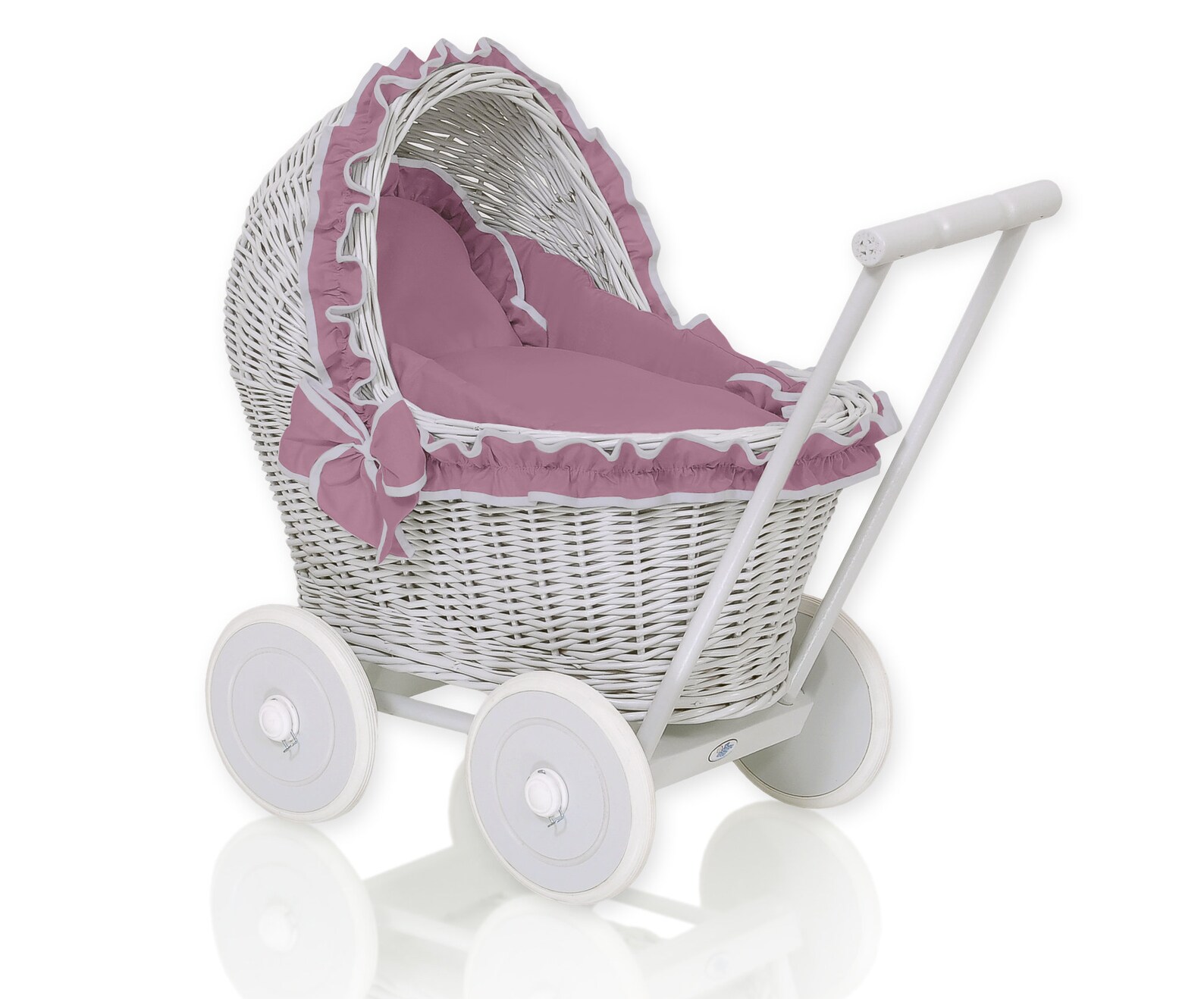 Premium LIGHT GREY Dolls Pram with Bedding Included Dolls Etsy