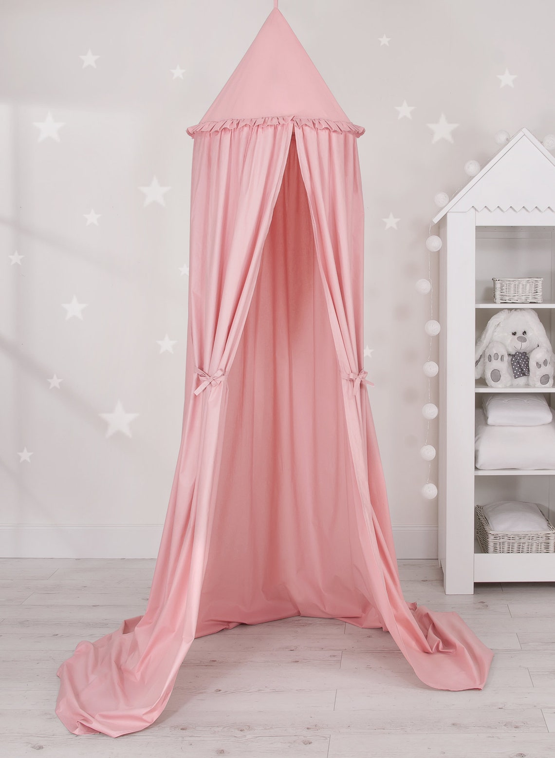 Luxury ROSE PINK Hanging Canopy or Canopy Set with Mat and Etsy