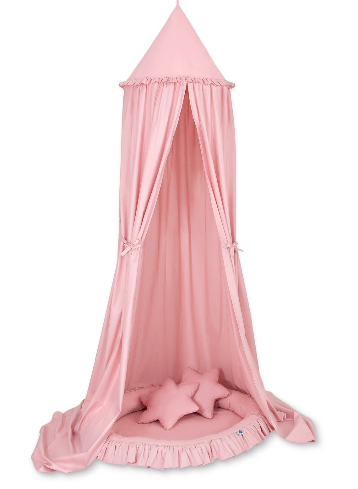 Luxury ROSE PINK Hanging Canopy or Canopy Set with Mat and Etsy