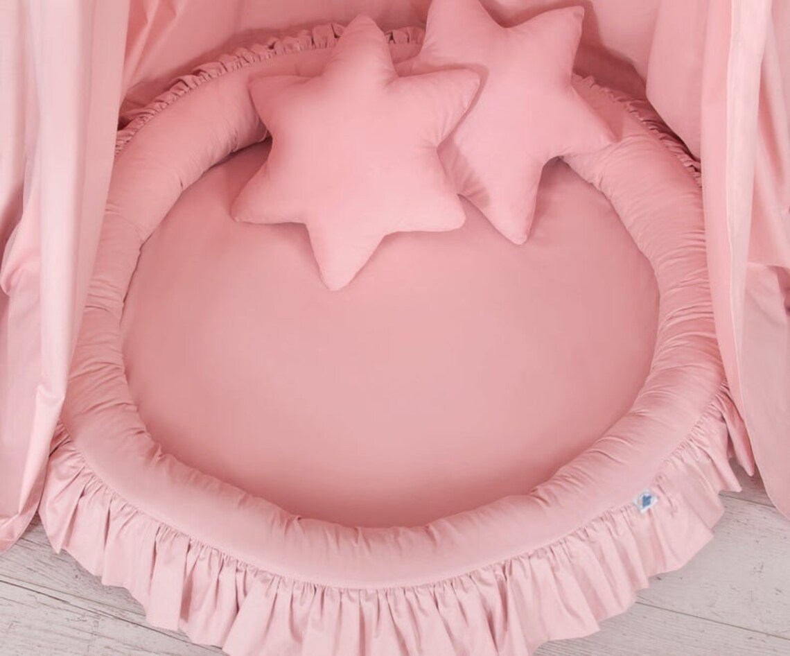 Luxury ROSE PINK Hanging Canopy or Canopy Set with Mat and Etsy