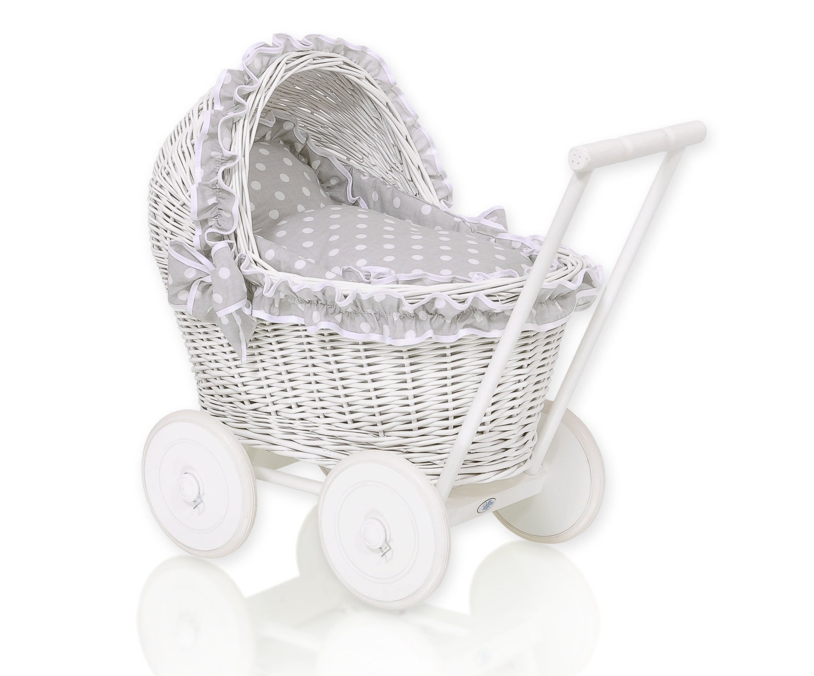 Premium WHITE Dolls Pram with Bedding Included Dolls Pram Etsy