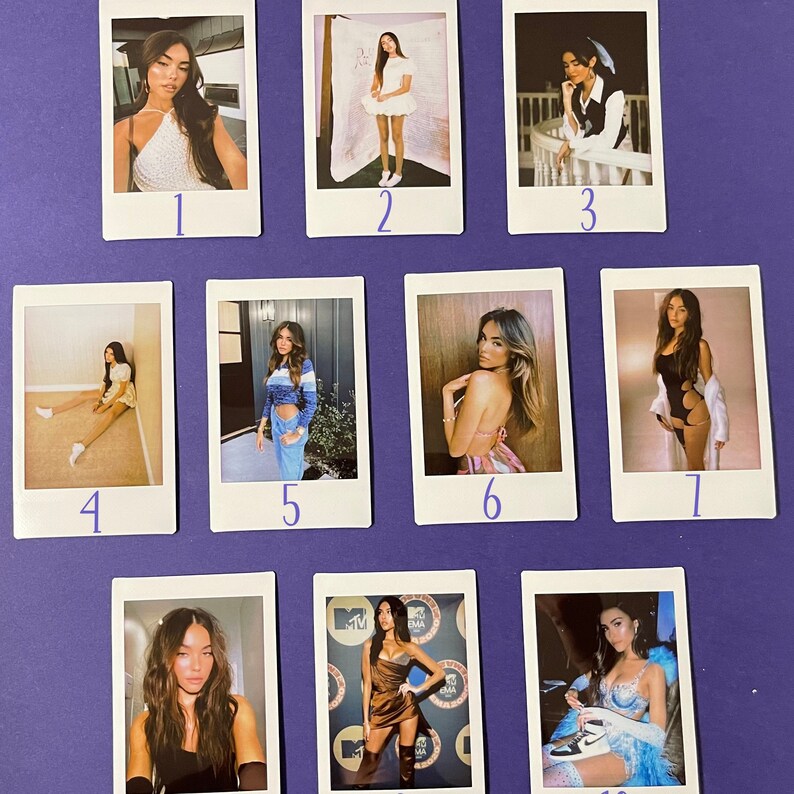 Madison Beer Madison Beer Merch Instax Mini Photo Gifts Etsy