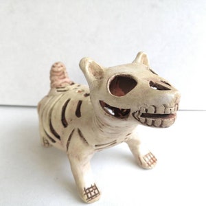 Perro Calavera, Xoloitzcuintle. Día de los muertos, 7.5" Skull dog, Mexican dog . Ofrenda mexicana. EXPRESS DELIVERY