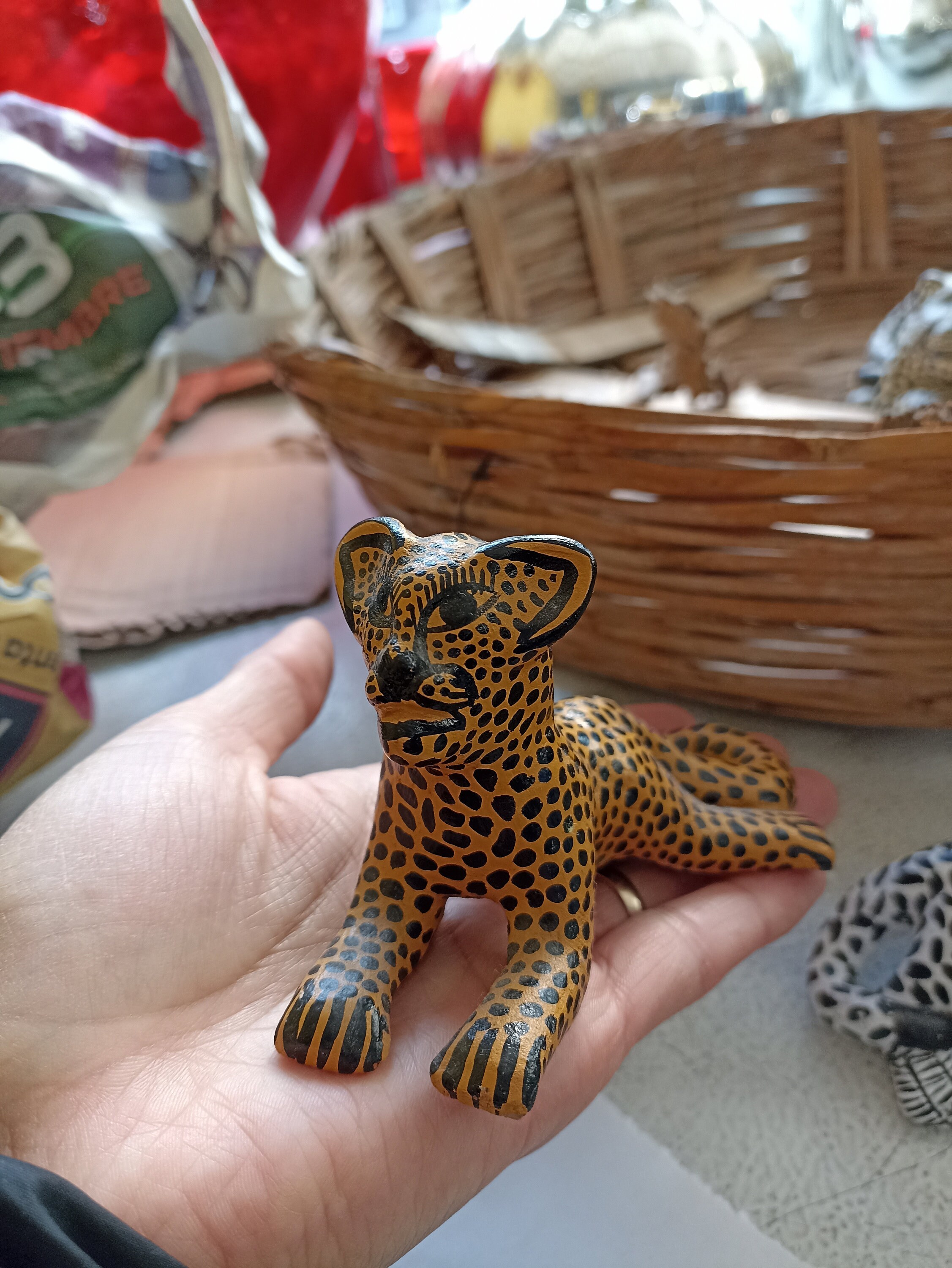 Beautiful Jaguars From Chiapas. Beautiful Figurines Made in Mexico