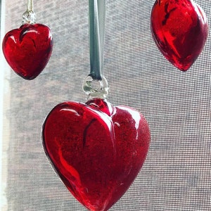 Mexican Glass HEARTS. Mexican Blown Glass, Cabo Hearts. wholesale Too ...