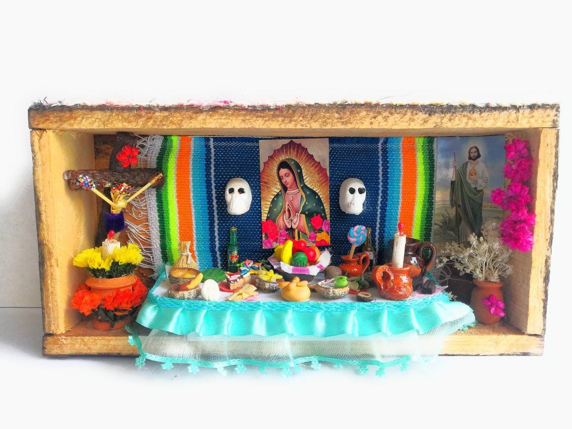 Hermosa Ofrenda Altar Día De Los Muertos. Ofrenda Mexicana. - Etsy Israel