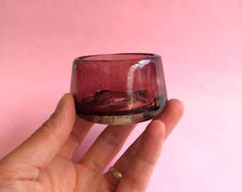 Mezcal shot in a hand-blown glass. Tequila shot. MADE IN MEXICO. **Wholesale also available, ask for details**