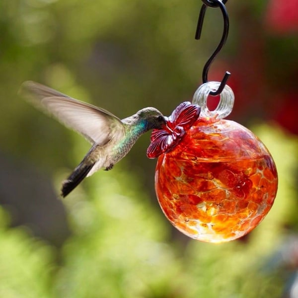 Mangeoire pour colibris. Mangeoire pour colibris. Buveur de cinabre. Fait au Mexique. Nous pouvons combiner l’expédition ! En gros aussi, demandez-le !