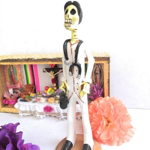 Catrina. Doctor. 20 cm. Handmade. Day of the Dead. We can combine shipping! Made in Mexico