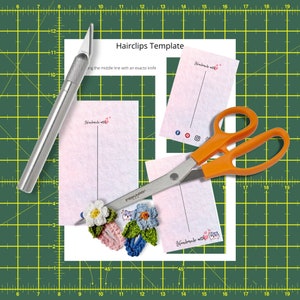 Afdrukbare displaytags voor haarclips, PDF-sjablonen die u direct kunt downloaden, marktdisplaykaarten, productverpakkingen voor haarspelden
