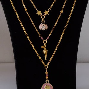 Giomis jewellery set - jojo vento aureo Giorno & Mista 4 piece set