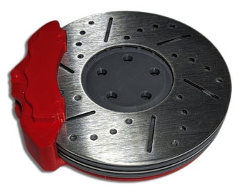 Brake Caliper Coaster Set - Stainless Steel Drink Coaster