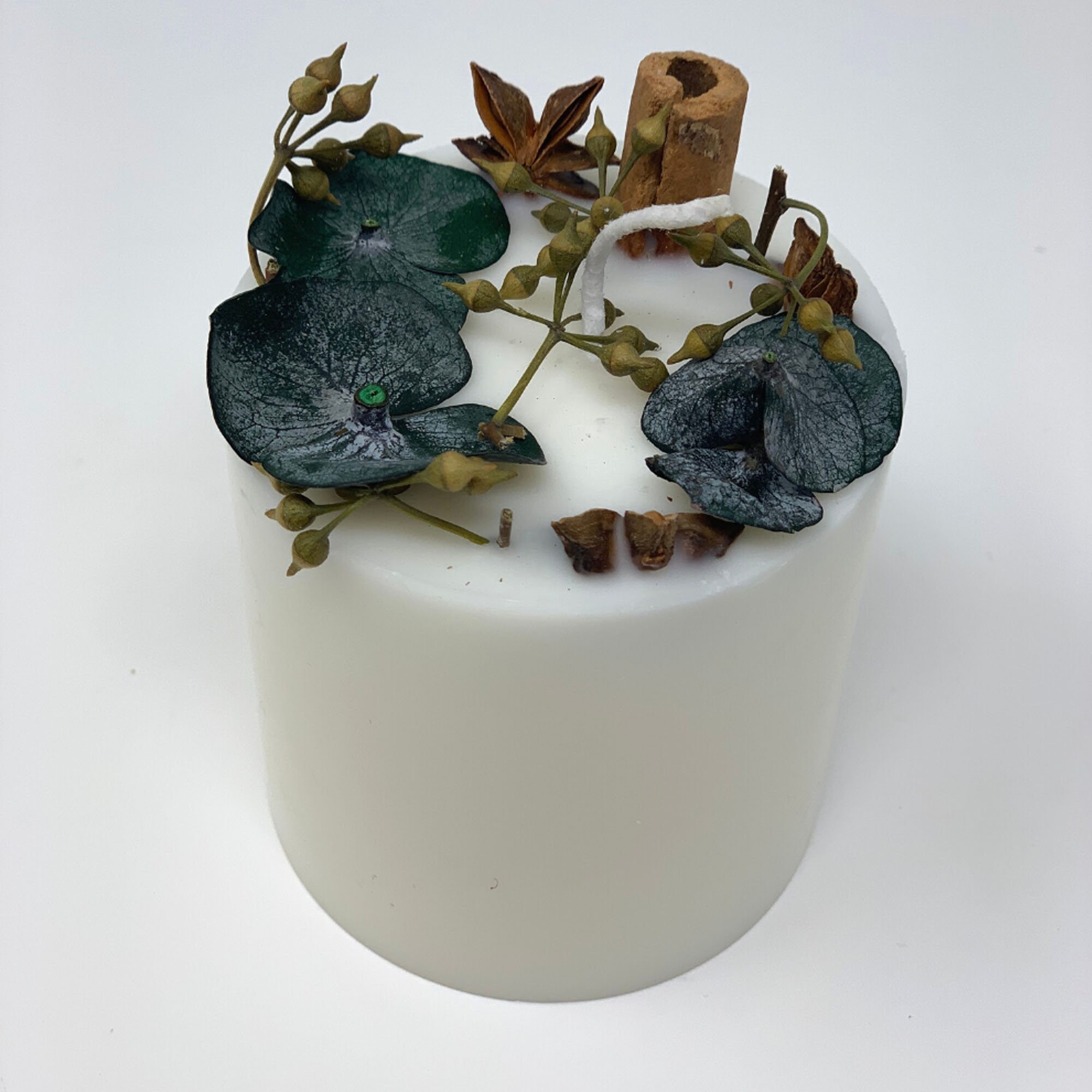 Handmade Dried Flowers Scented Candle Soy Wax Aromatherapy Etsy