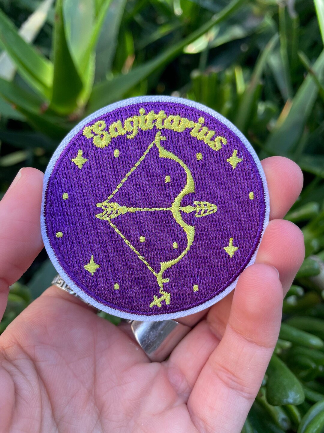 Sagittarius Zodiac Sign Iron on Embroidered Patch Astrology Patch for ...