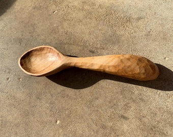 Wooden Teaspoon - Willow or Sycamore - Hand Carved