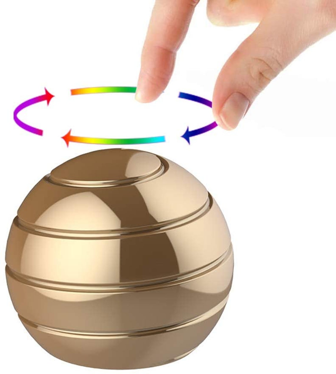 Desktop Spinner Ball for Stress Reliever for Office Etsy