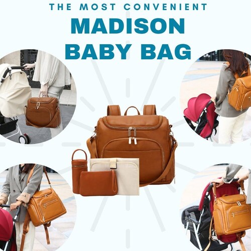 Best Diaper Bag Backpack Leather Moms & Dads Diaper Bag for Etsy