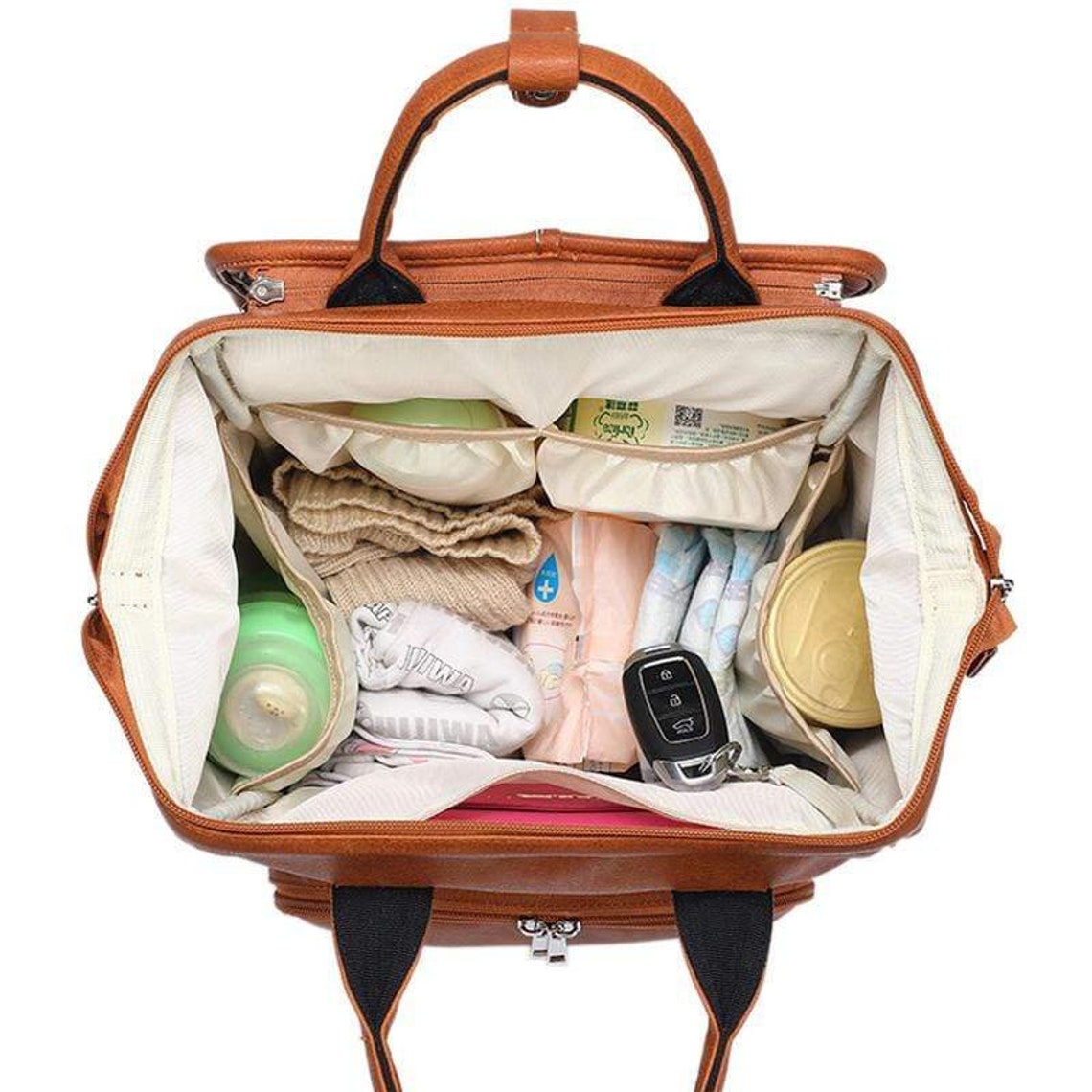 Best Diaper Bag Backpack Leather Moms & Dads Diaper Bag for Etsy