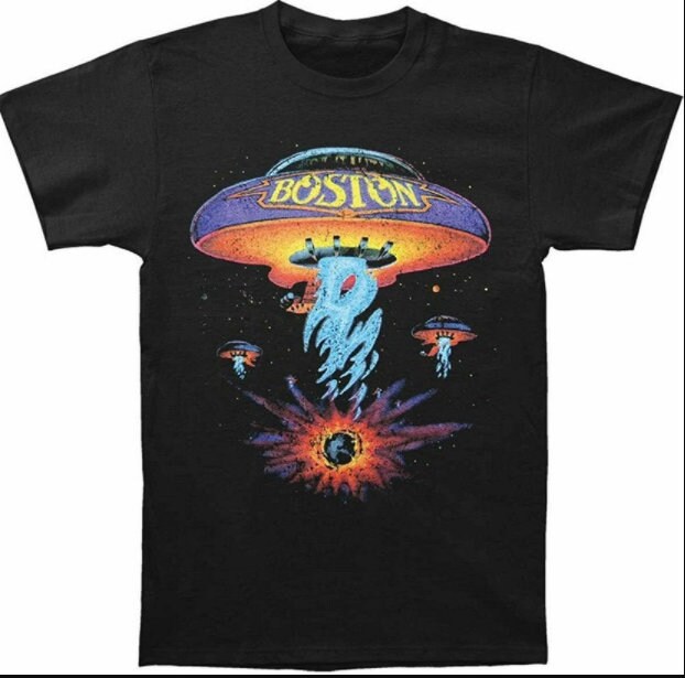 Boston Band Unisex Shirt Vintage Classic Back Rock Shirt Hip Etsy