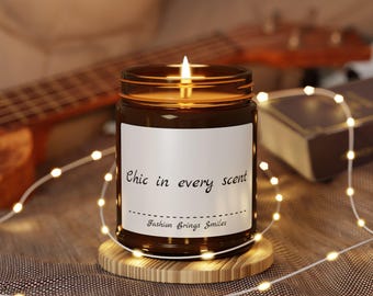 Chic In Jeder Duft Duftende Soja Kerze Gemütliche Mode Geschenk