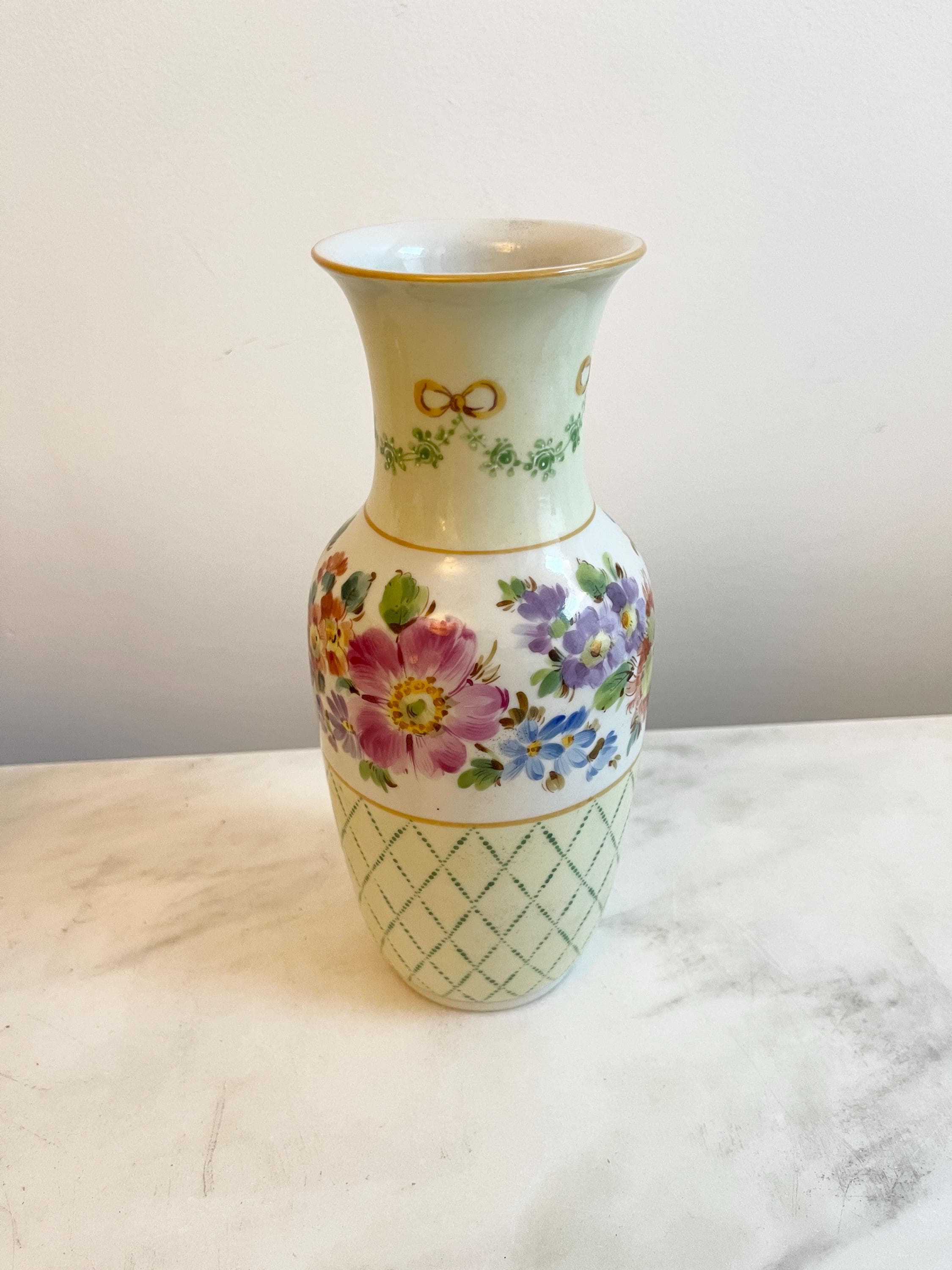 Dresden Vase - Etsy