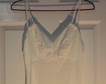 Vestido Camisón Blanco Talla M