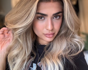 Malibu Beach Blonde Wig-100% human hair