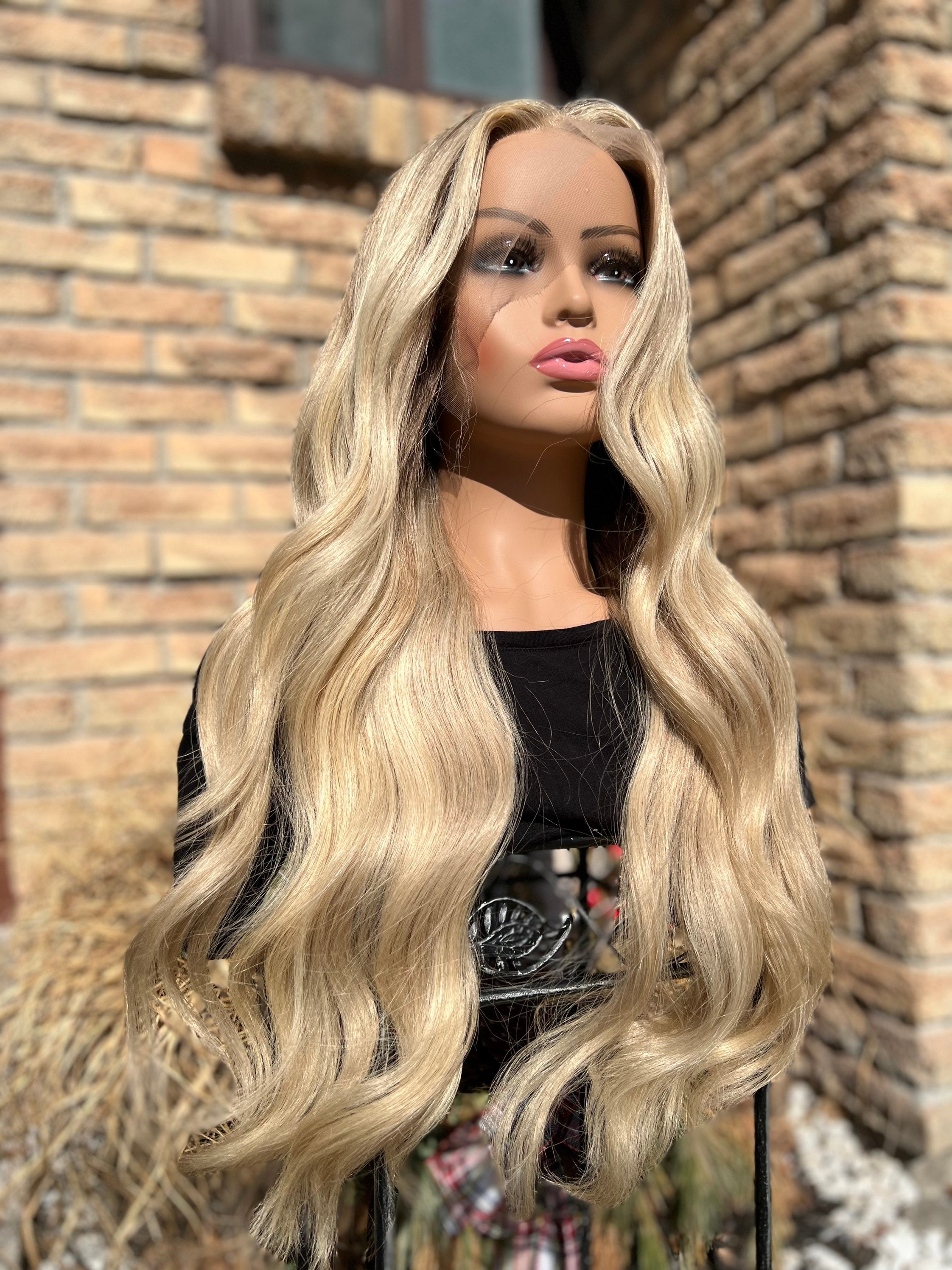 Bright Blonde 100% Human Hair - Etsy