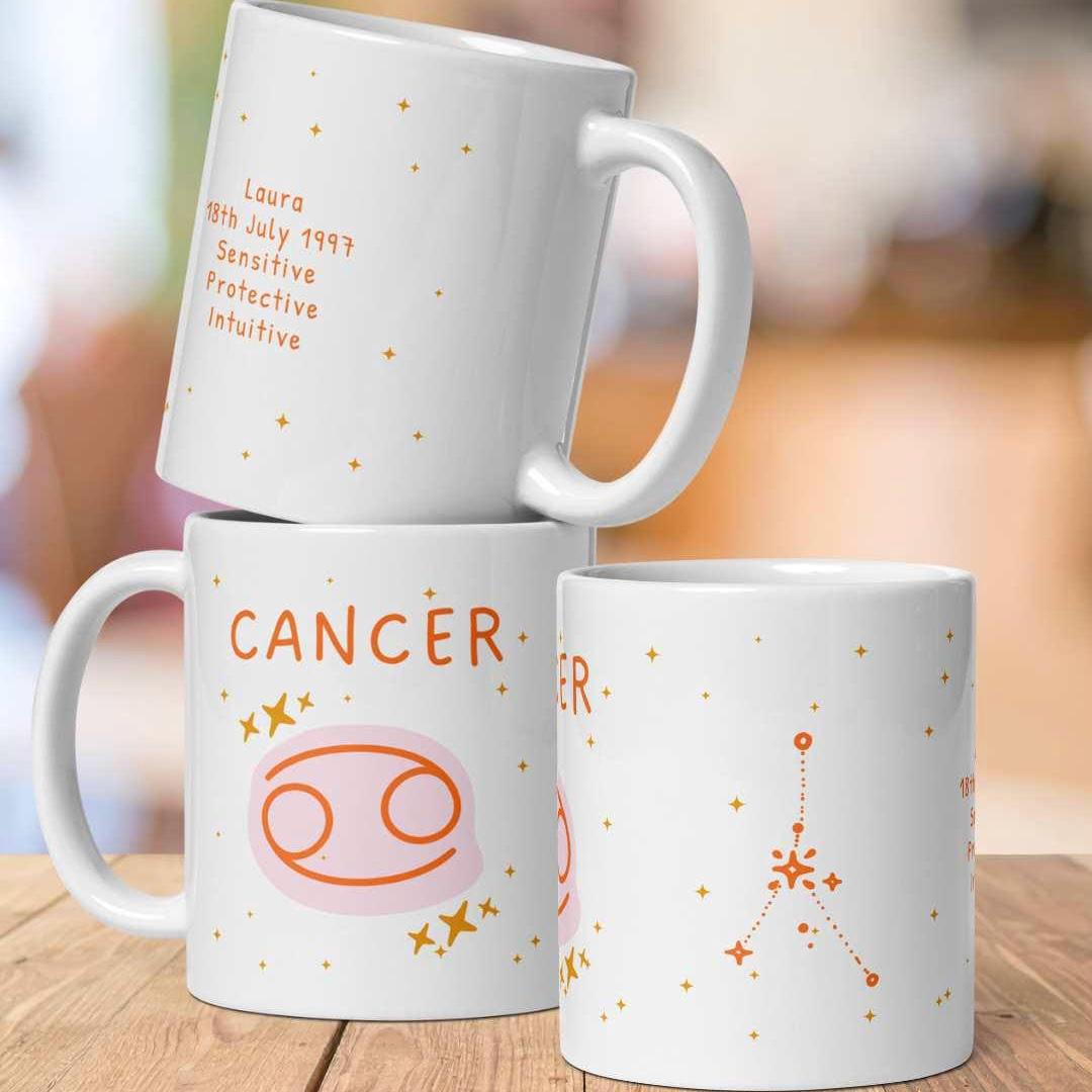 Tazza Oroscopo Segno Zodiacale Bilancia Con Data Personalizzata Lol T-shirt - Foto 7