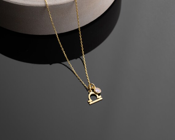 Etsy libra necklace best sale