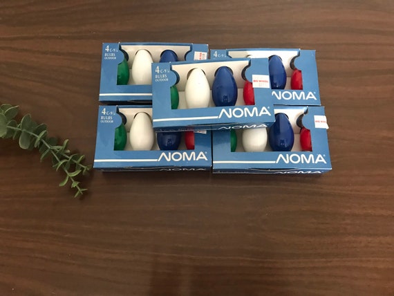 Vintage Noma  Replacement Christmas Miniature Bulbs 2 1/2-3 1/2  Volt 