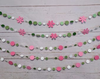 Flower Paper Garland