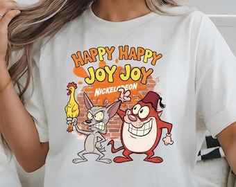 Ren & Stimpy PNG: grafica dei cartoni animati Nickelodeon degli anni '90 (download digitale)