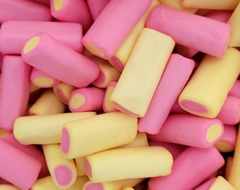 Rhubarbe et crème pâtissière - Retro Sweet Shop