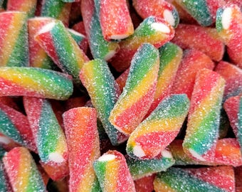 Crayons Fizzy Rainbow - Bonbons rétro Pick n Mix