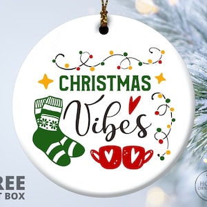 Christmas Ornament, 2025 Christmas Ornament, Family Christmas Ornament, 2025 Christmas Ornament, Keepsake Gift, Family Gift, Christmas Vibes