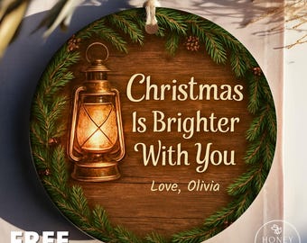 Personalized Husband Christmas Gift for Husband, Christmas Husband Gifts for Him, Xmas Gift for Husband Ornament, Husband Christmas Ornament