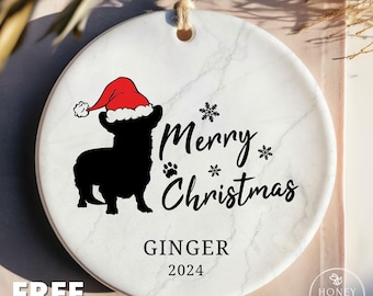 Corgi Ornament, Corgi Christmas, Corgi Gift, Dog Ornament, Corgi Memorial Gift, Dog Lover Gift, Corgi Mom Gift, Cardigan Corgi Themed Gift