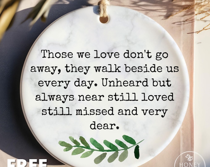Bereavement Gift, Sympathy Gift, Family Loss Memorial Keepsake, Those