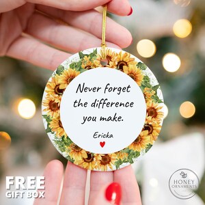 Christmas Ornament for Godmother 2025, for Godmother, A Gift to Comm