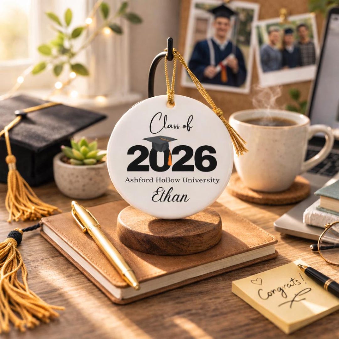 Personalized Senior Ornament Class of 2026 Graduation Gift for Her ...