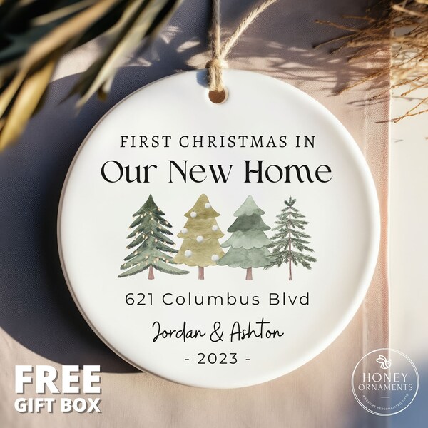 New Home Ornament Etsy