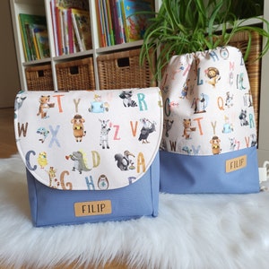 Kindergartenrucksack personalisiert, Krippenrucksack mit Namen