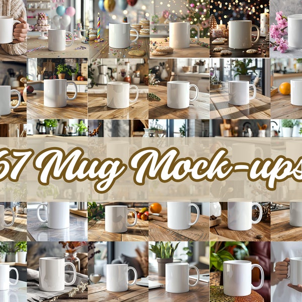 67 Mug MockUps Coffee Cup Mockup Bundle modern Mock Up Photograph Styled Stock Photo Template Coffee Cup Mockup 300DPI JPG Digital Download