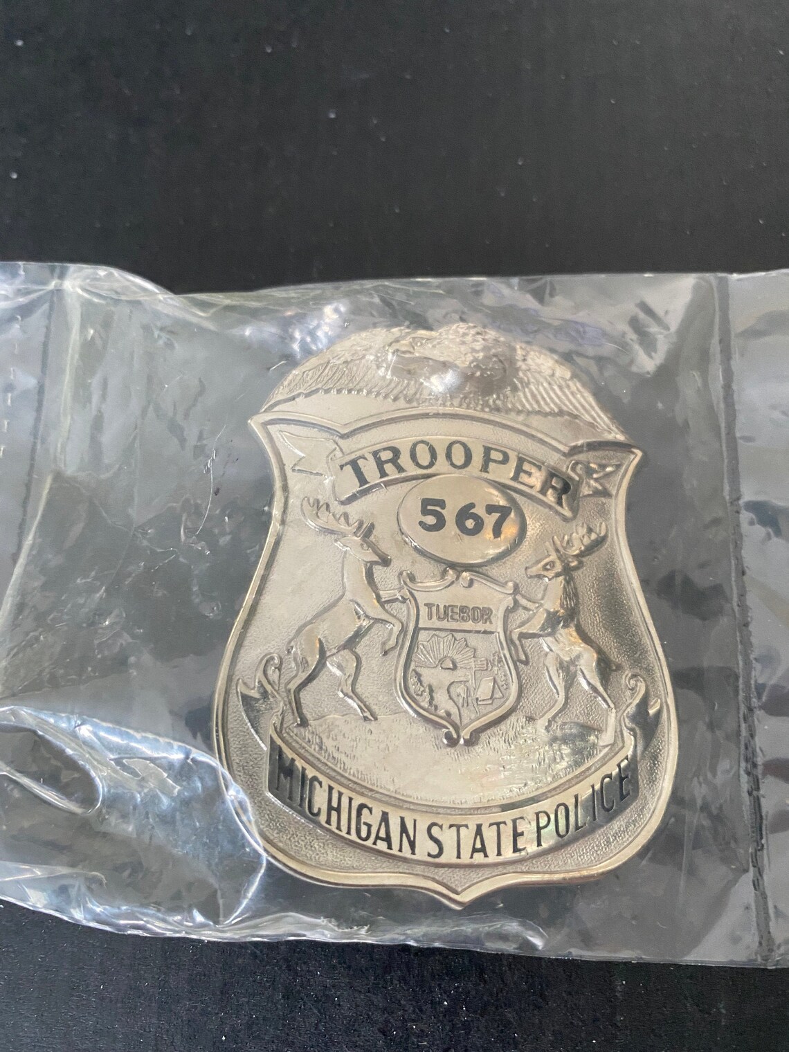 Michigan State Police Trooper Badge | Etsy