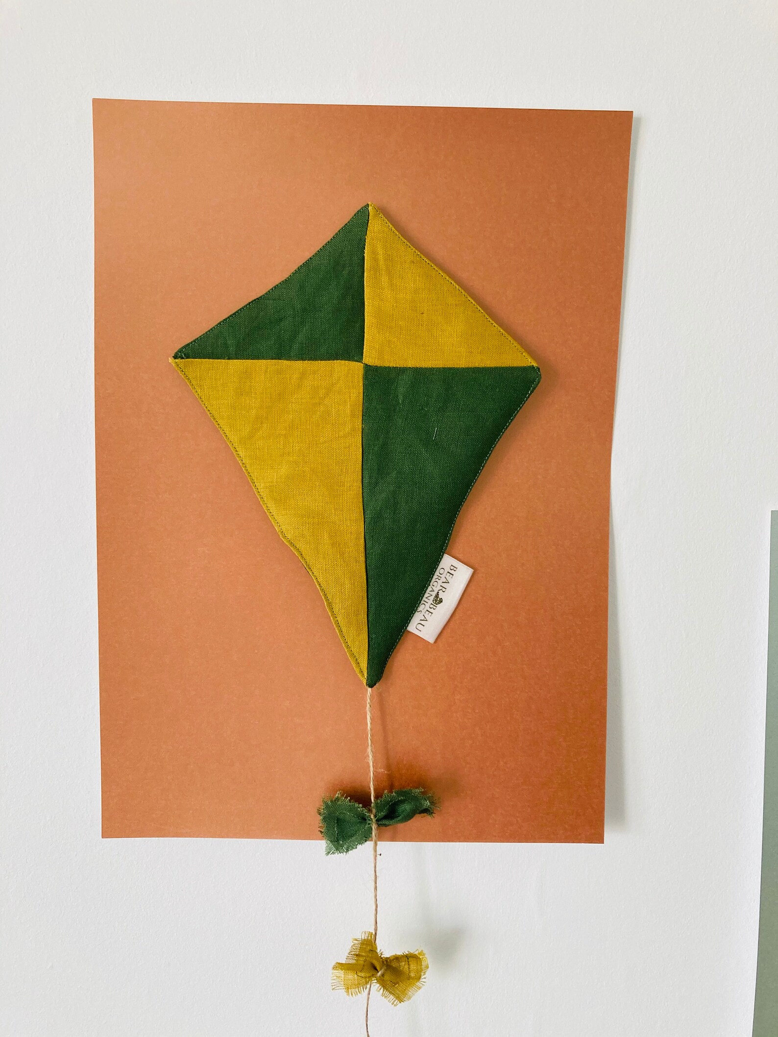 Nursery decor fabric Kite wall hanging kids room wall Etsy